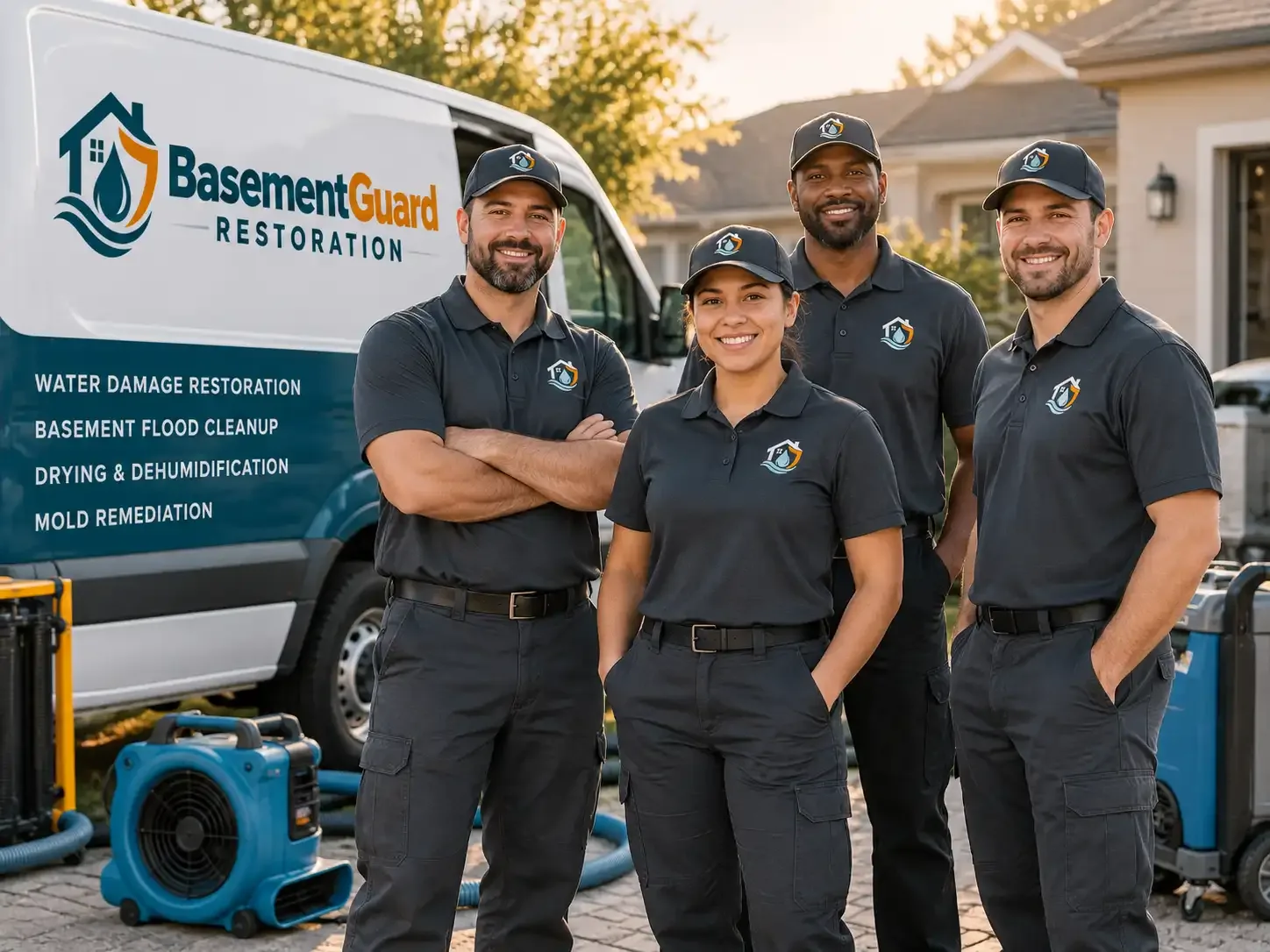 Basement Water Damage Restoration company in Jamestown, LA
